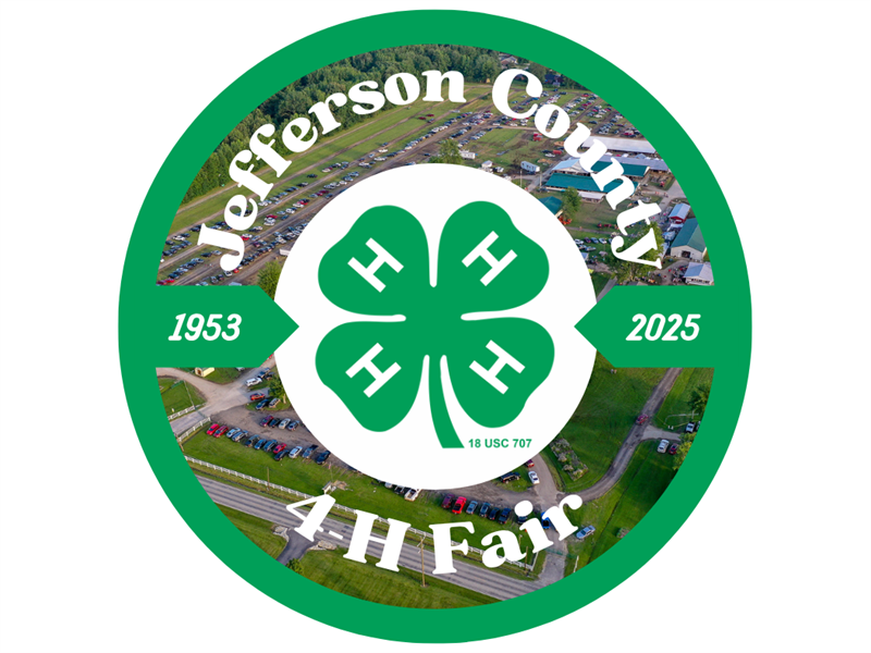 Logo for 2025 Jefferson County 4-H Fair