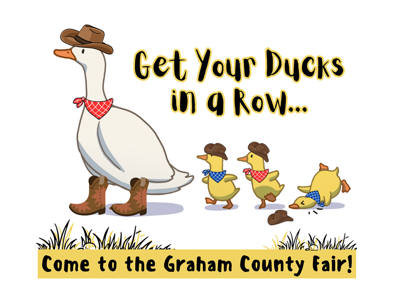 Logo for 2025 Graham County Fair