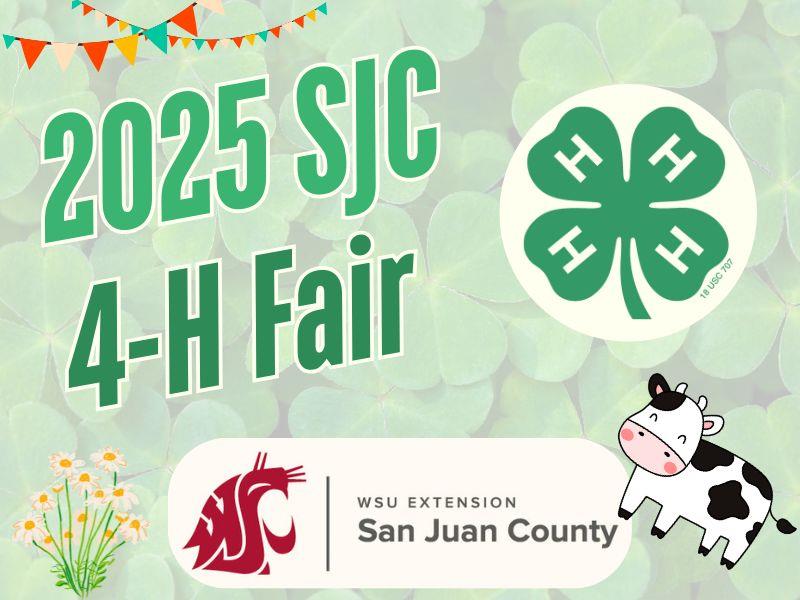 Logo for 2025 San Juan County 4-H Fair