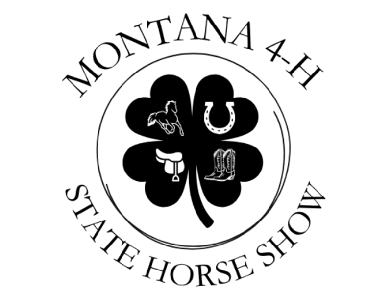 Logo for 2025 Montana 4-H State Horse Show