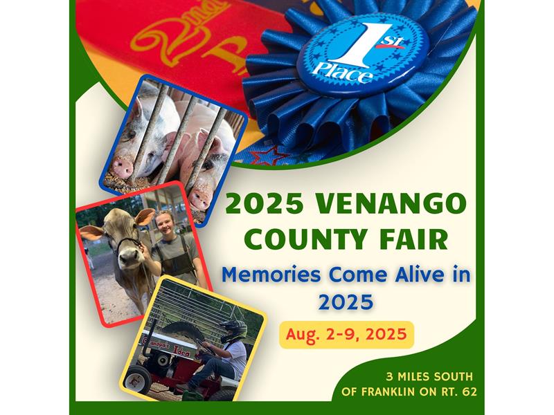 Logo for 2025 Venango County Fair